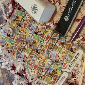 💥Popstar💥 comics Jamberry Nail Wraps NWOT
